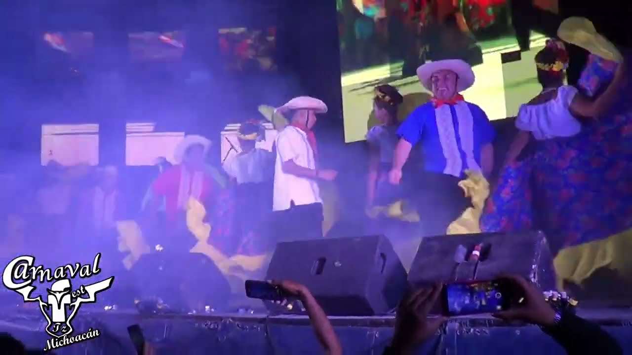 La Dinastia en el  Carnaval de Tzurumútaro Michoacàn 2025, El Barri con Gustos Caros.