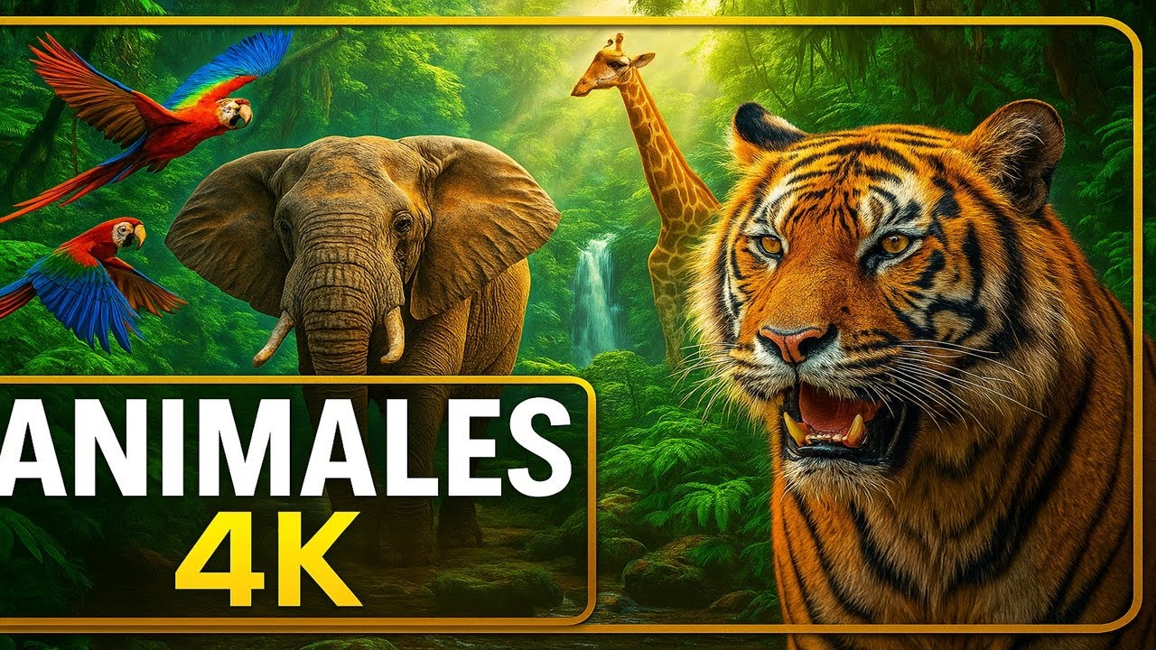 Animales Hermosos del Mundo 4k