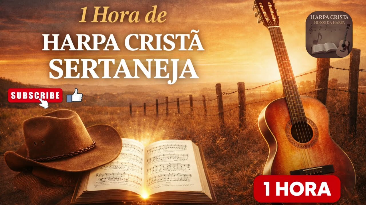 1 HORA DE HINOS DA HARPA CRISTÃ#adoração #musica #assembleiadedeus RITMO SERTANEJO