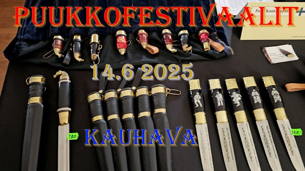 Kauhava puukkofestivaalit 14 6 2025
