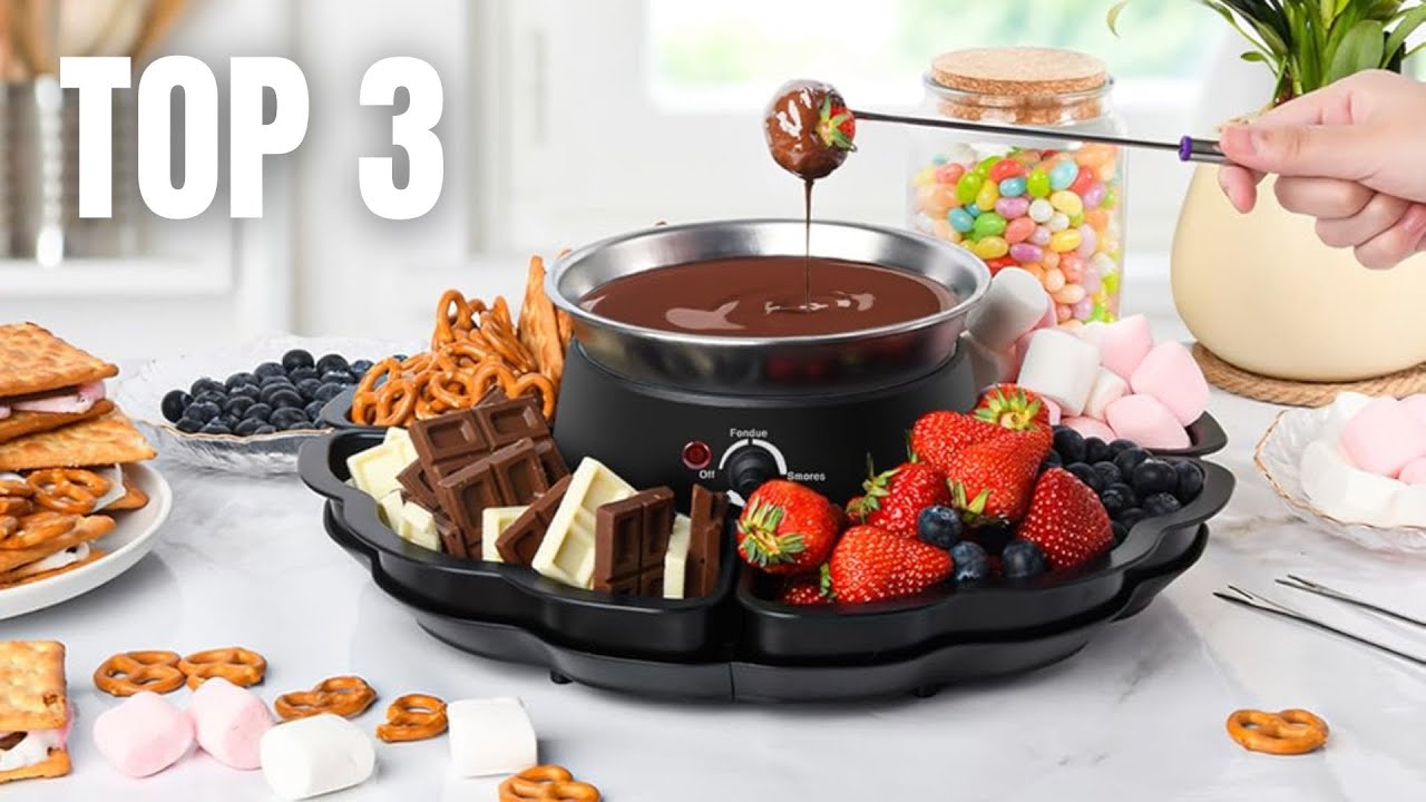 Top 3 Best Electric Chocolate Fondue Pots !
