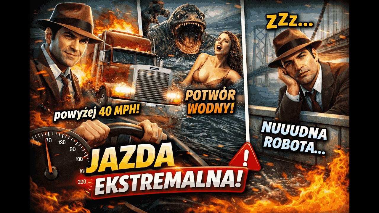 Mafia: The City of Lost Heaven – Zadania Ekstremalne!!! 🚛🌊 pani w negliżu, potwór morski i 40 MPH!