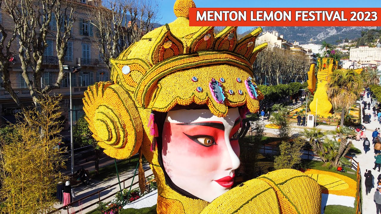 Most Colourful Festivals of France - Menton Lemon Festival 2023 - F&ecirc;te du citron 2023