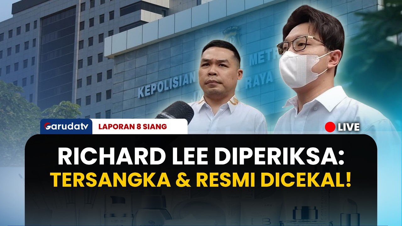 Richard Lee Kembali Diperiksa Polda Metro Jaya Sebagai Tersangka & Dicekal ke Luar Negeri