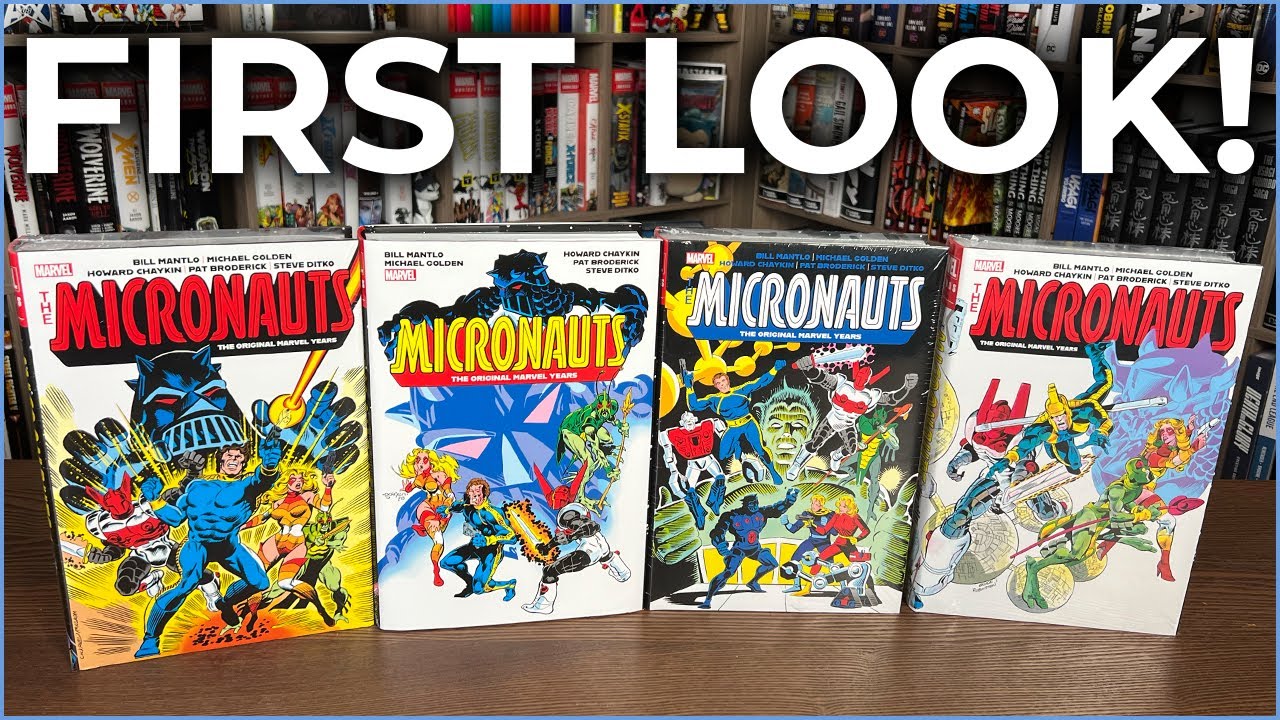 MICRONAUTS: THE ORIGINAL MARVEL YEARS OMNIBUS VOL. 1 OVERVIEW | THE HISTORY OF THE MICRONAUTS!