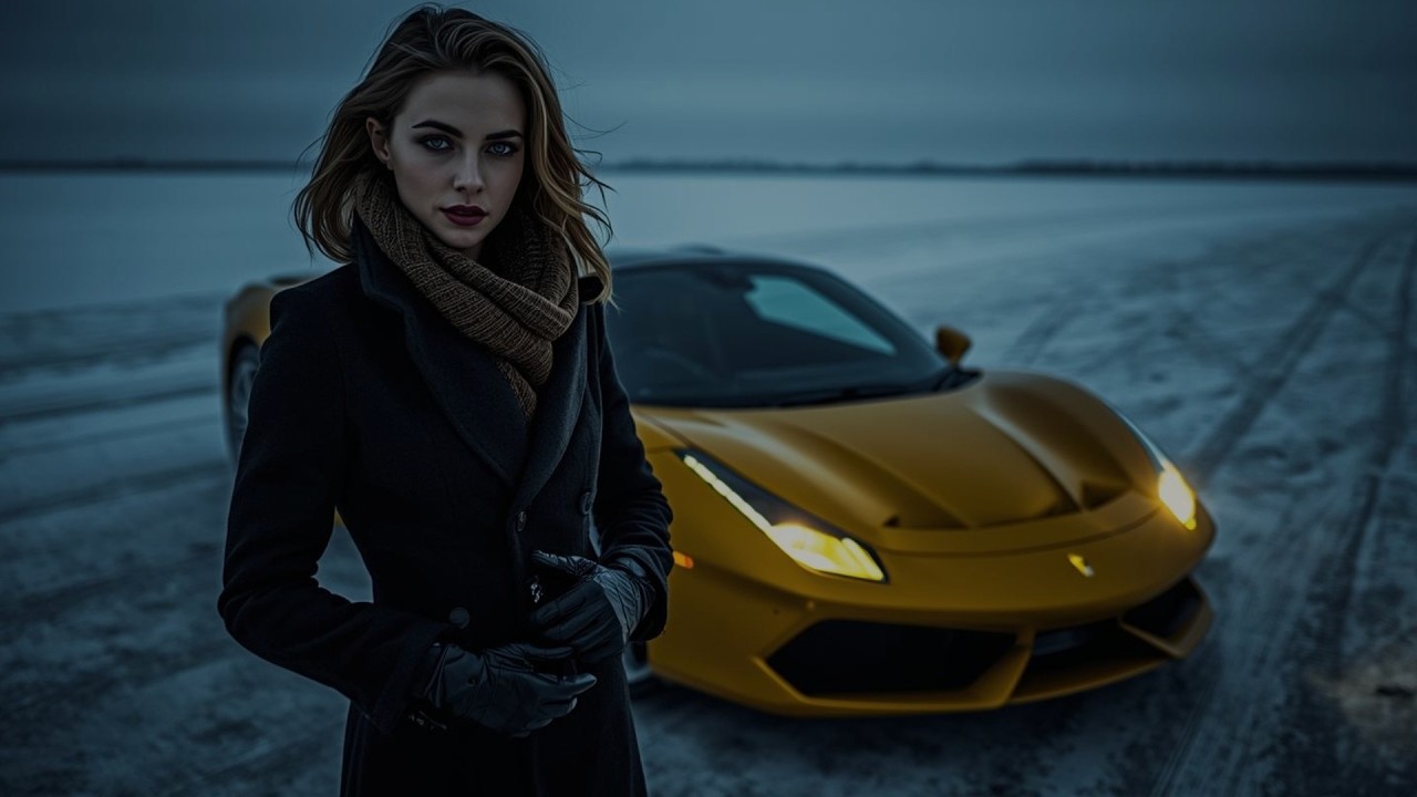 Russian Deep House | Snowy Highway Late Night | lunadriftaudio