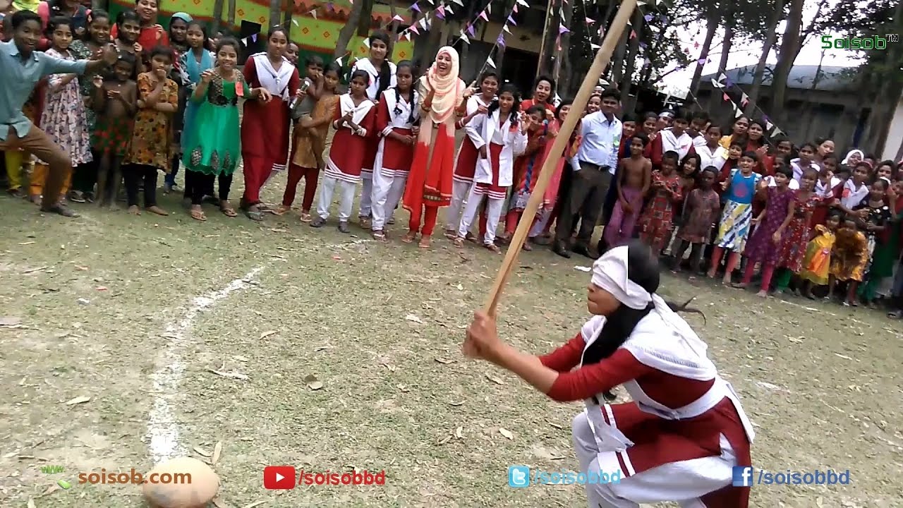 The Tradition Of The Game  গ্রামের ঐতিহ্য খেলা হাড়ি ভাঙ্গা খেলা The traditions village are the game