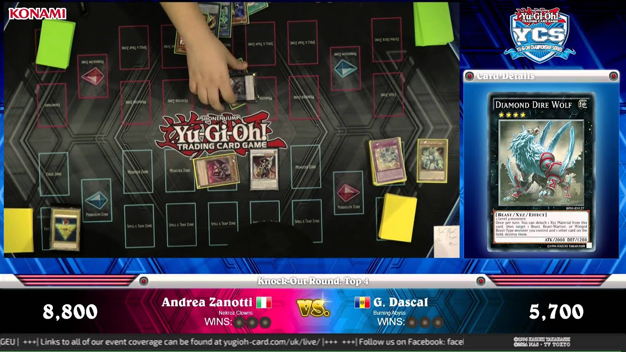YCS Rimini: Top 4 Feature Match (PART 1)