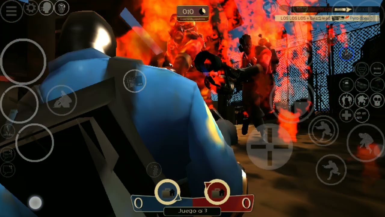 tf2 (with bots) gameplay
