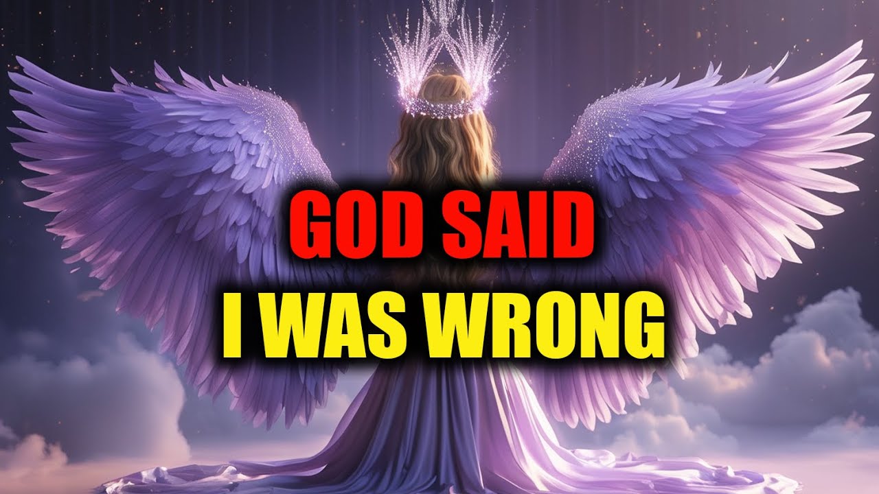 CHOSEN ONE, 🔴GOD IS SORRY IT'S ALL ON YOU NOW – YOU WERE RIGHT!