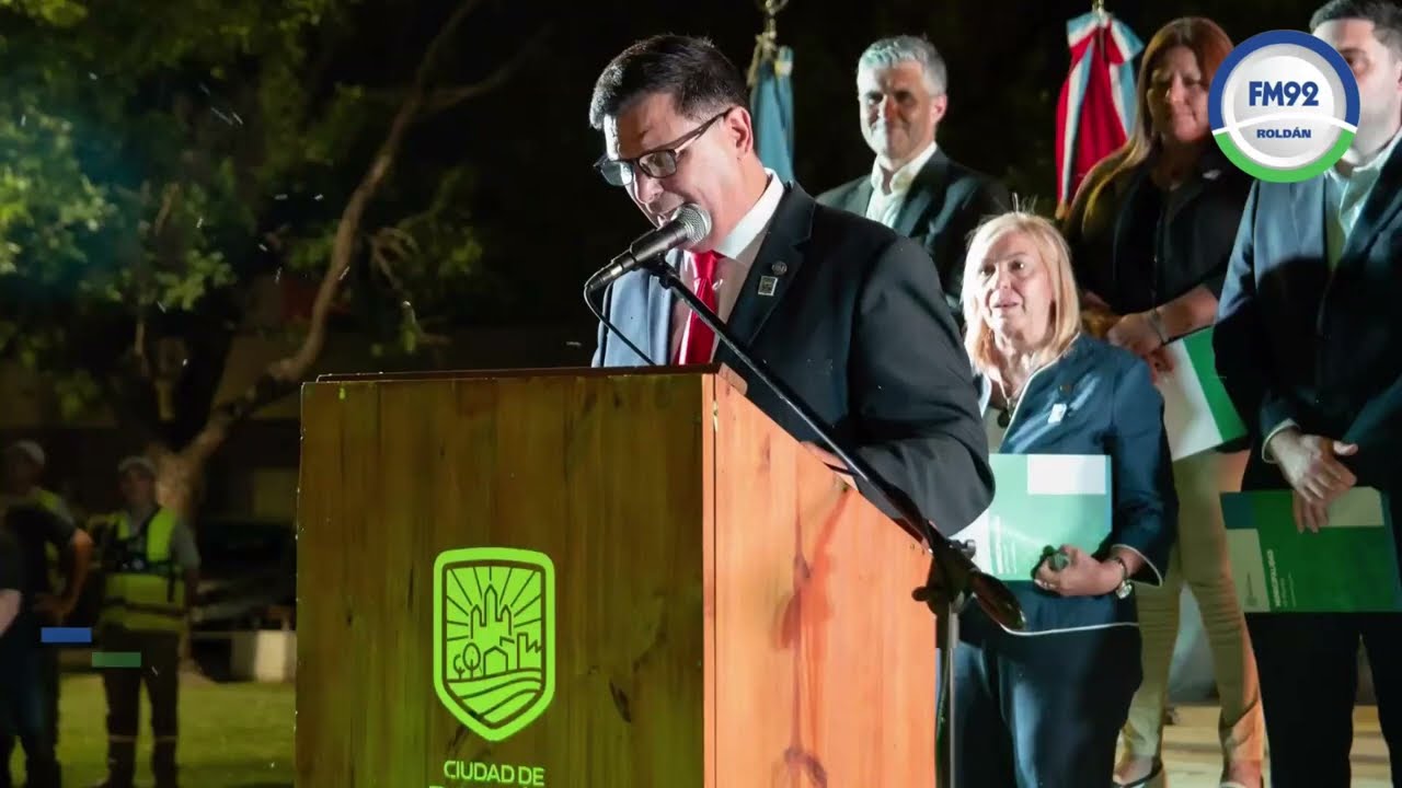 Daniel Escalante, Intendente de Roldán 