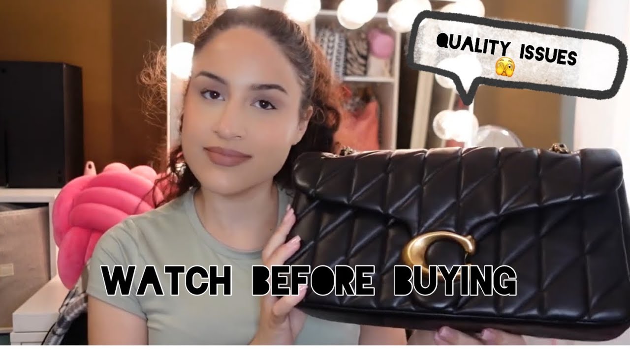 Обзор Coach Quilted Tabby 33 (НЕ ПОКУПАТЬ)