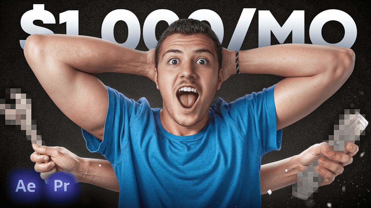 How to Make $1,000/mo as a Video Editor in 3 Easy Steps! (2025 Guide)
