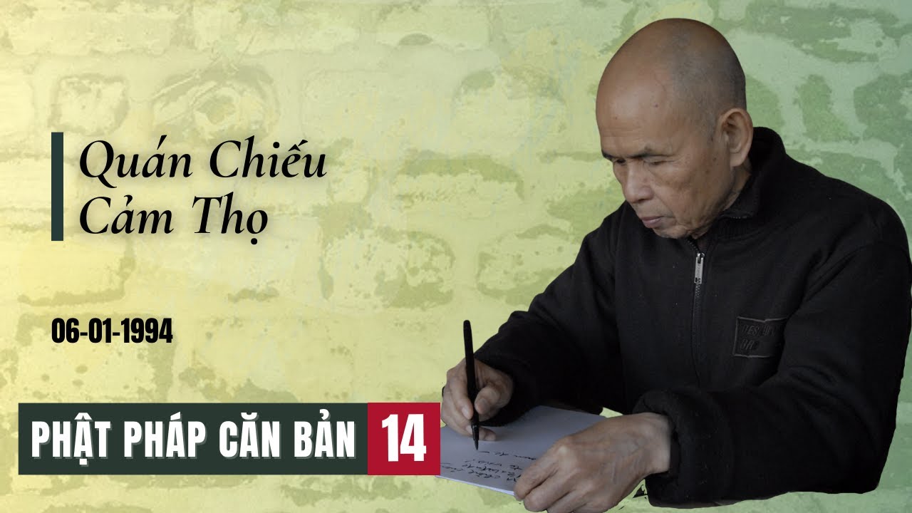 Qu&aacute;n Chiếu Cảm Thọ [Phật Ph&aacute;p Căn Bản 14] | TS Th&iacute;ch Nhất Hạnh(6-1-1994, X&oacute;m Thượng, L&agrave;ng Mai)