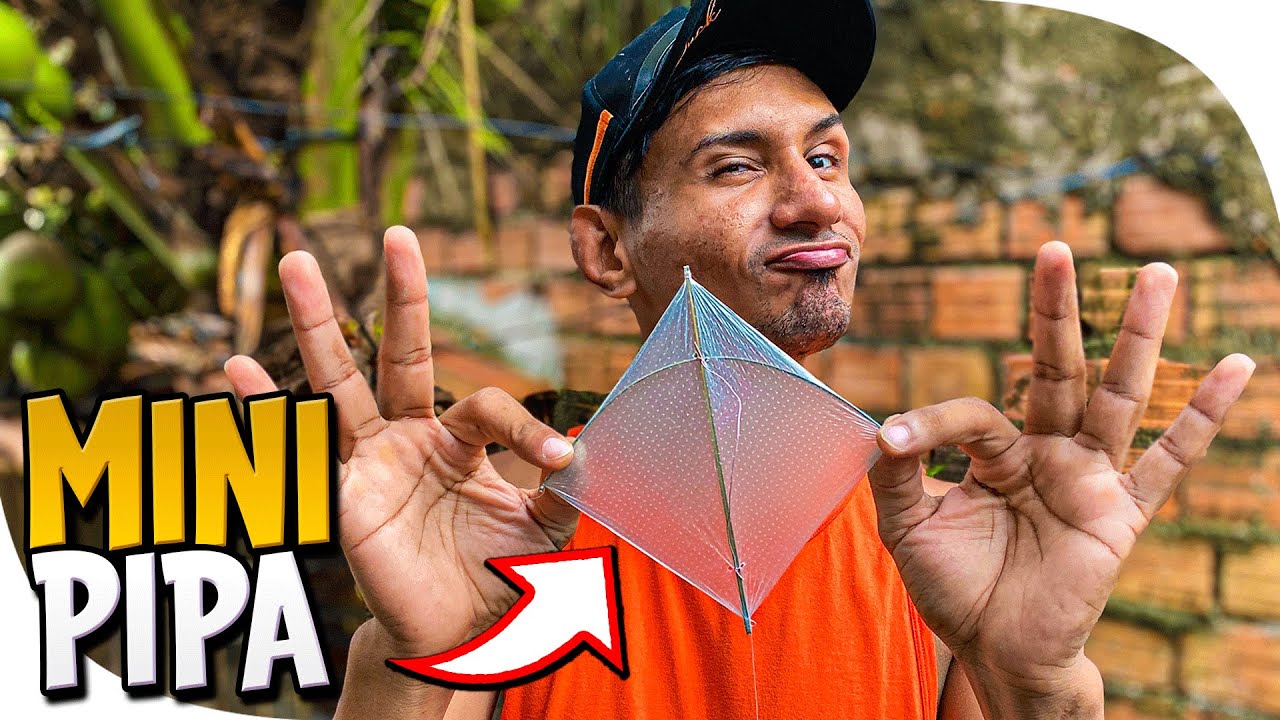 COMO FAZER UMA MINI PIPA - APRENDA PASSO A PASSO