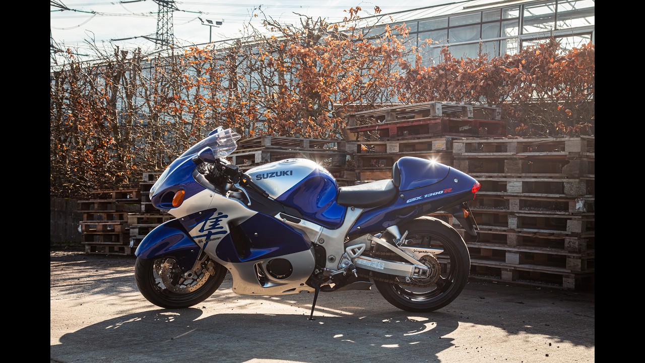 Win a Suzuki GSX1300R Hayabusa | Bridge Classic Cars
