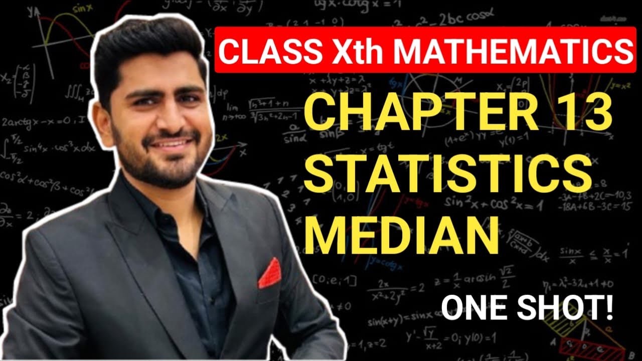 Class 10th | CHAPTER-13 | STATISTICS | MEDIAN| One shot|
