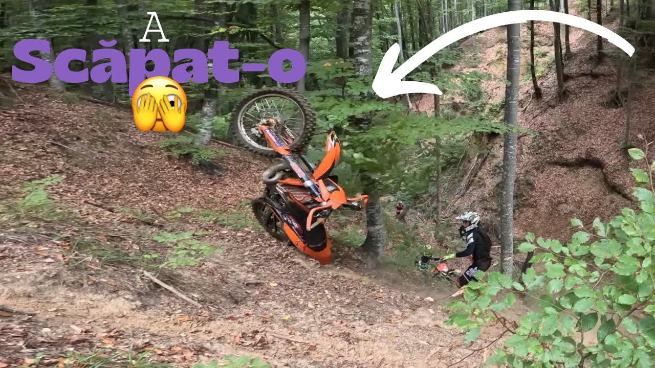 Hard Enduro REAL – Căzături și NERVI 😬 