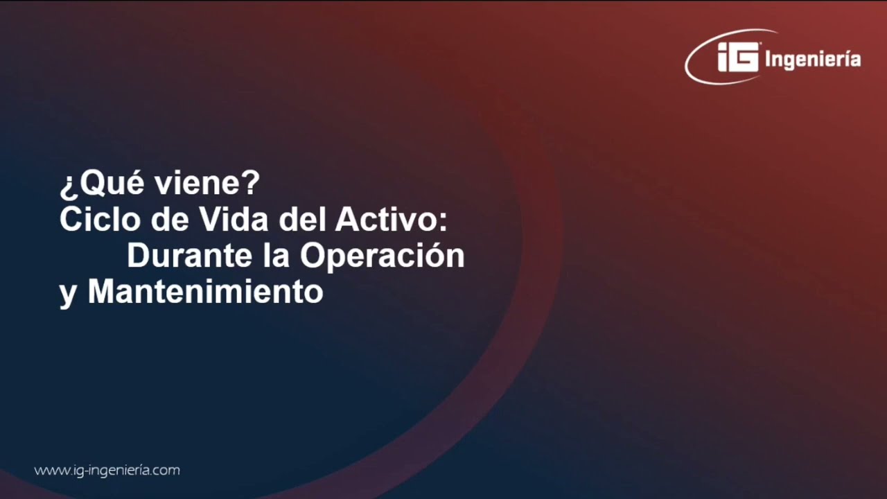 BIM - OPERACION Y MANTENIMIENTO