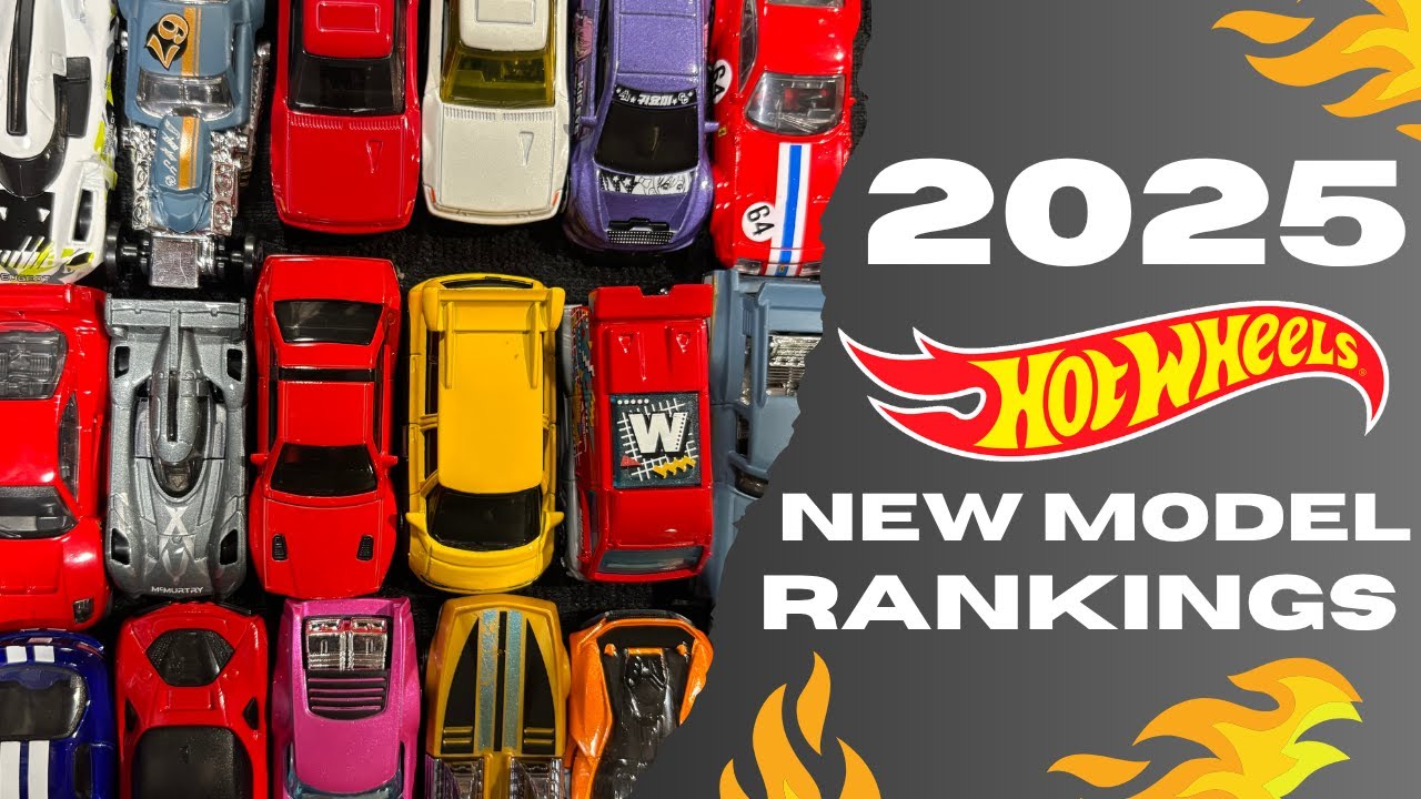 Рейтинг ВСЕХ новых моделей Hot Wheels 2025 года — какая из них лучшая и худшая?!