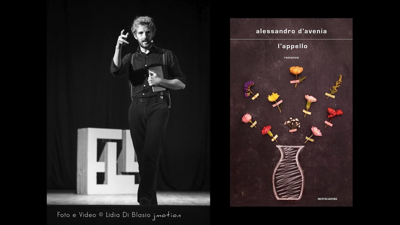 Alessandro D'Avenia, presentazione libro L'Appello (Mondadori) | JLIVE RADIO