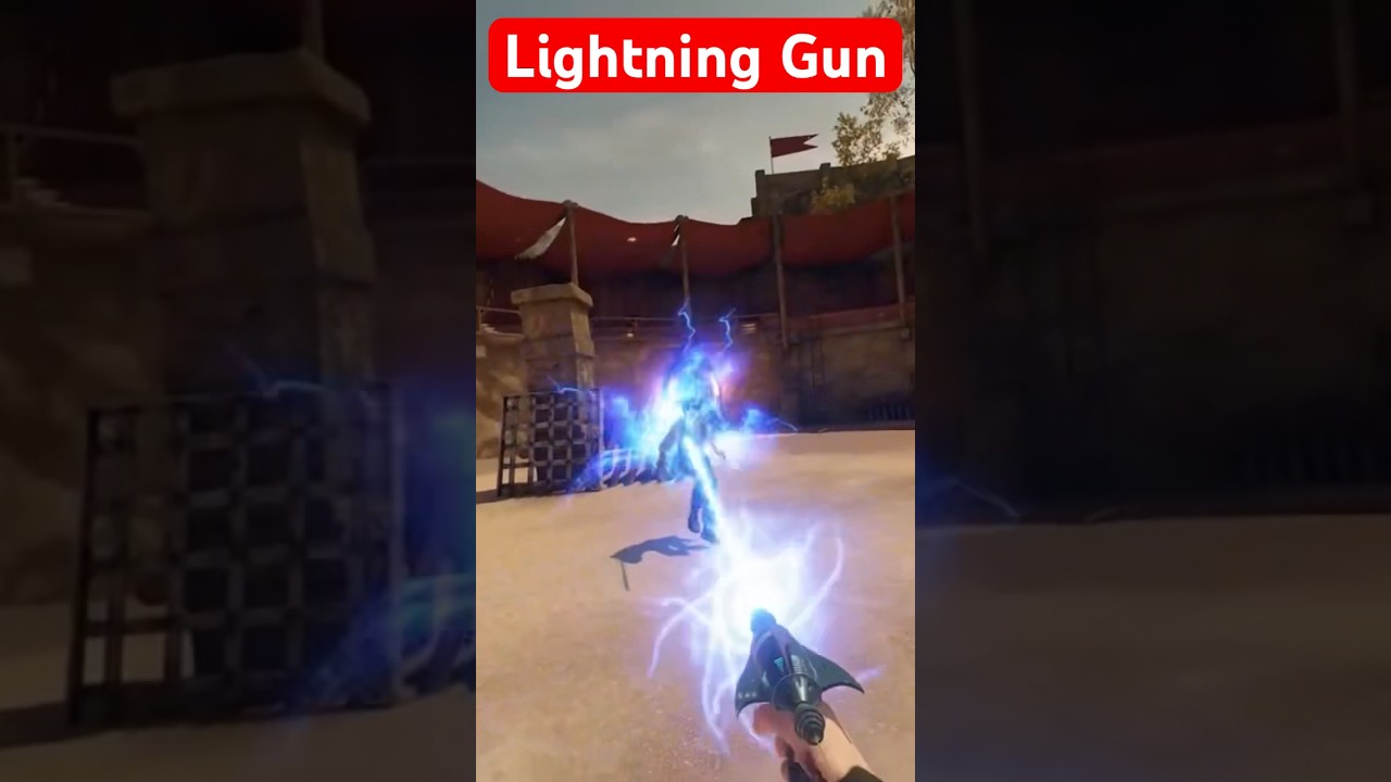 NEW Lightning Gun in Blade and Sorcery Virtual Reality is AWESOME 