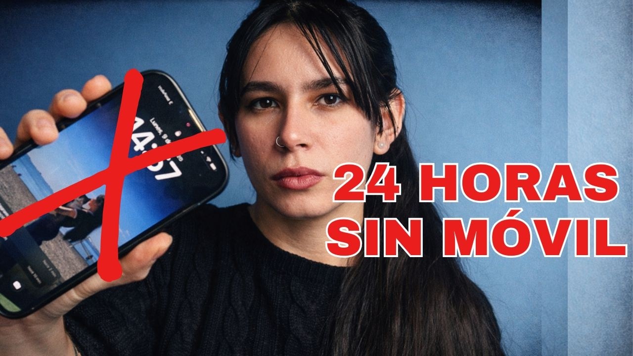 Intenté 24H SIN USAR EL MÓVIL …. y entendí algo. 
