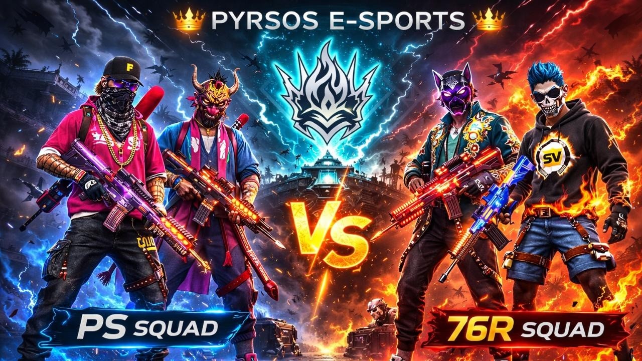 ⚡ بطولة الكلان الكبرى ⚡PS 🆚 76Rحرب النار والحديد تحت شعار PYRSOS 🔥🏆