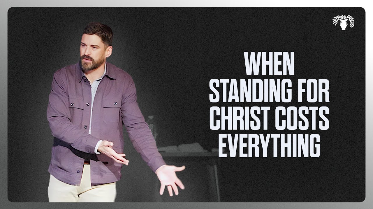 When Standing For Christ Costs Everything