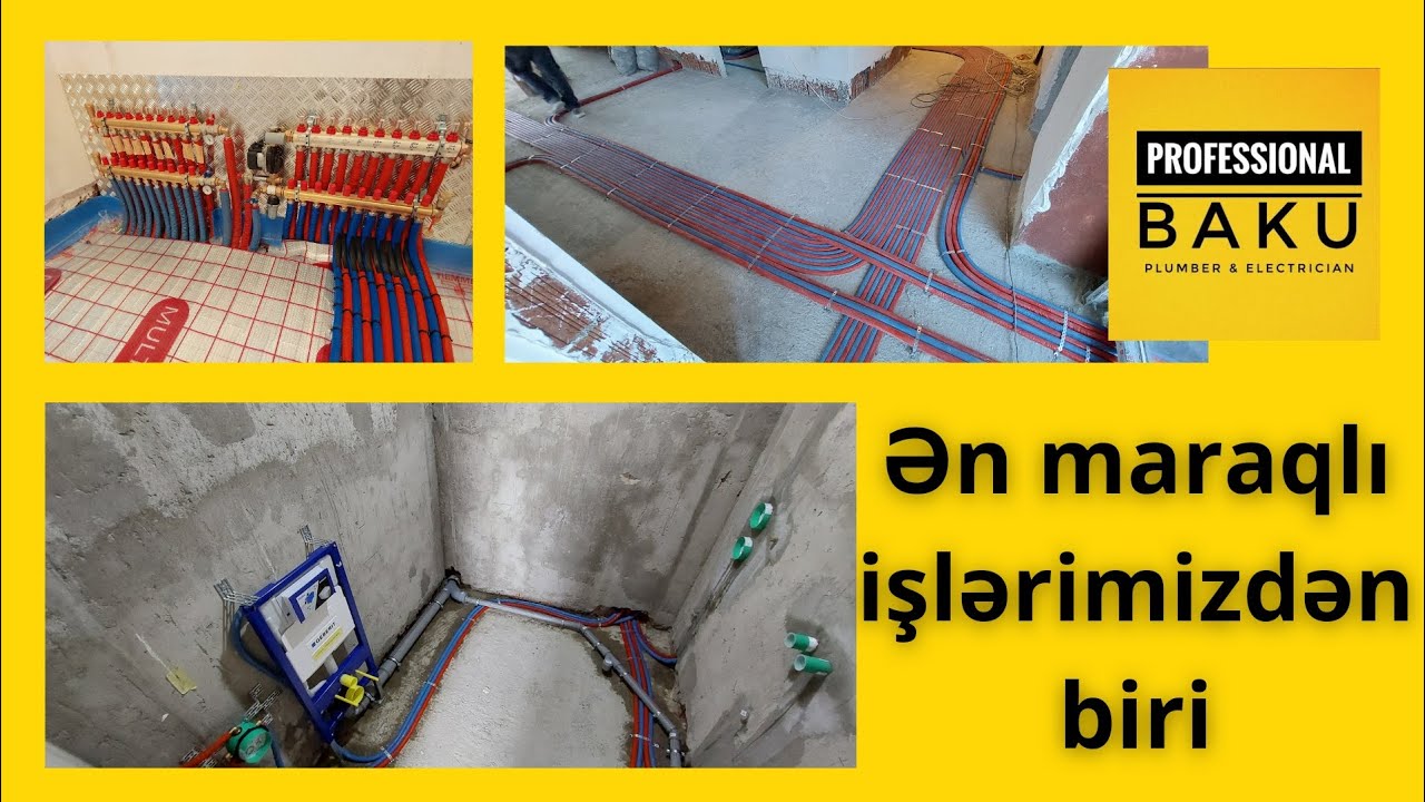 Mənzildə santexnika və istilik sistemi