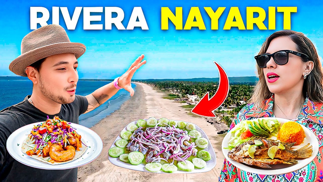Comida que DEBES PROBAR en LA RIVIERA NAYARIT! 🌊😮🇲🇽 MEXICO ✅