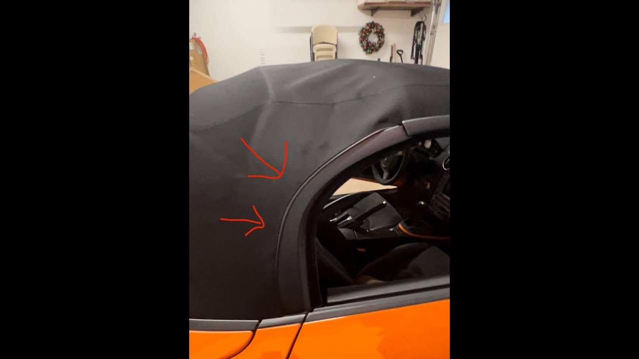 Porsche Boxster 987 Top Repair