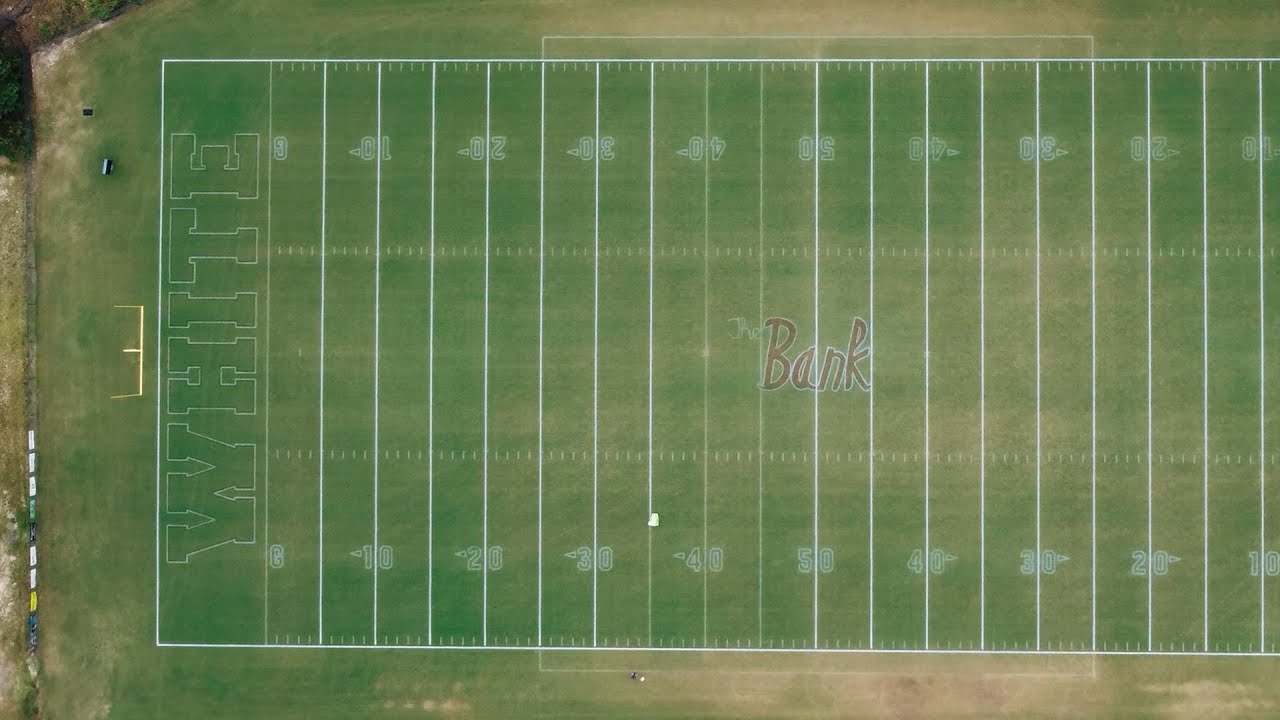 White Knoll High School Transforms Their Fields with the Turf Tank Robotics GPS Line Marker
