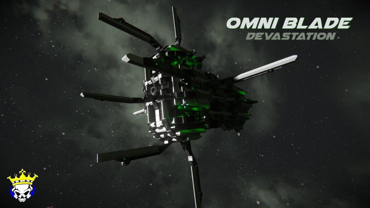 The Omni Blade - Possibly  the most devastating vanilla weapon in Space Engineers