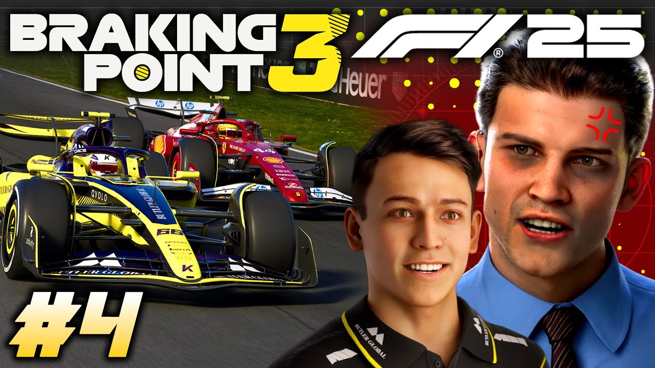 F1 25 BRAKING POINT 3 Story Part 4: NEW SEASON! BIGGER PROBLEMS... Chapter 8-12