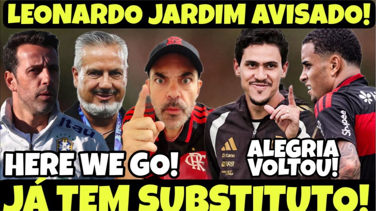 HERE WE GO! EDU GASPAR JÁ PODE ASSINAR COM O MENGO! JARDIM AVISADO SOBRE SUBSTITUTO! ALEGRIA VOLTOU!