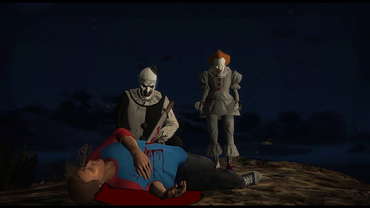 PENNYWISE & ART THE CLOWN Terrorize GTA RP