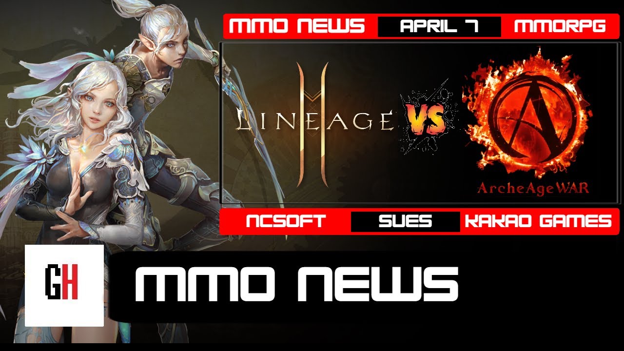 Ncsoft Sues Kakao Games & XL Games - MMO News 04/07/23