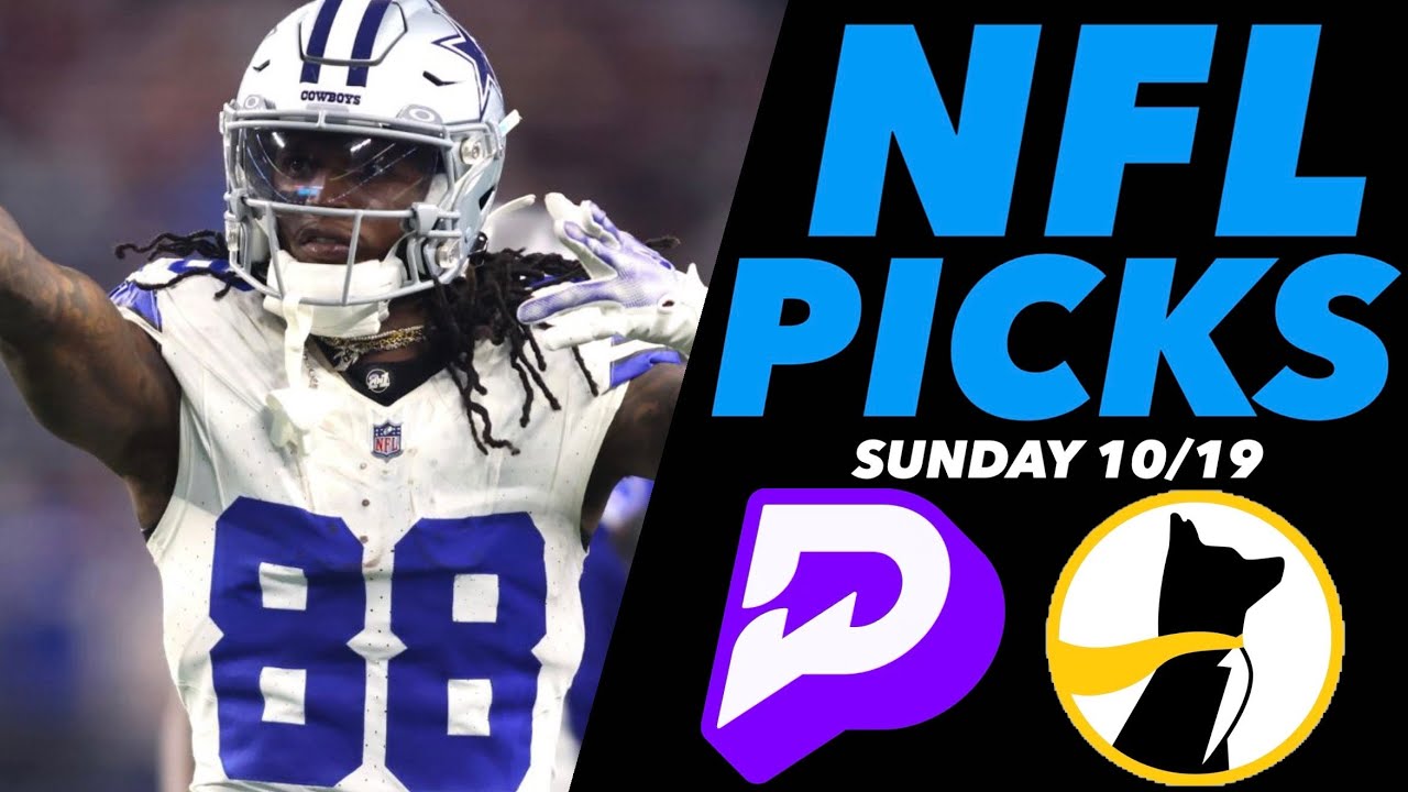 NFL PRIZEPICKS BEST PICKS SUNDAY 10/19 (+82 UNIT STREAK!!!)✅✅ | 4 FREE PLAYER PROPS FOR NFL WEEK 7!!