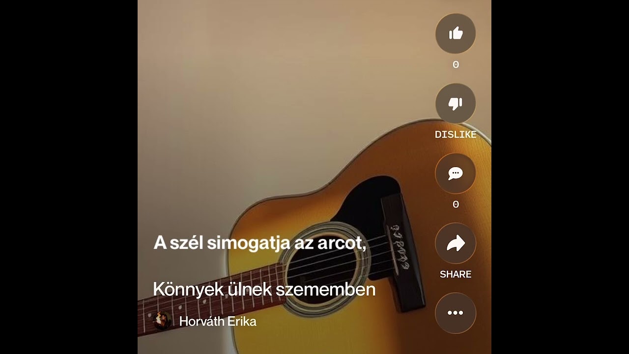 Horvath Erika könnyek ülnek szememben 