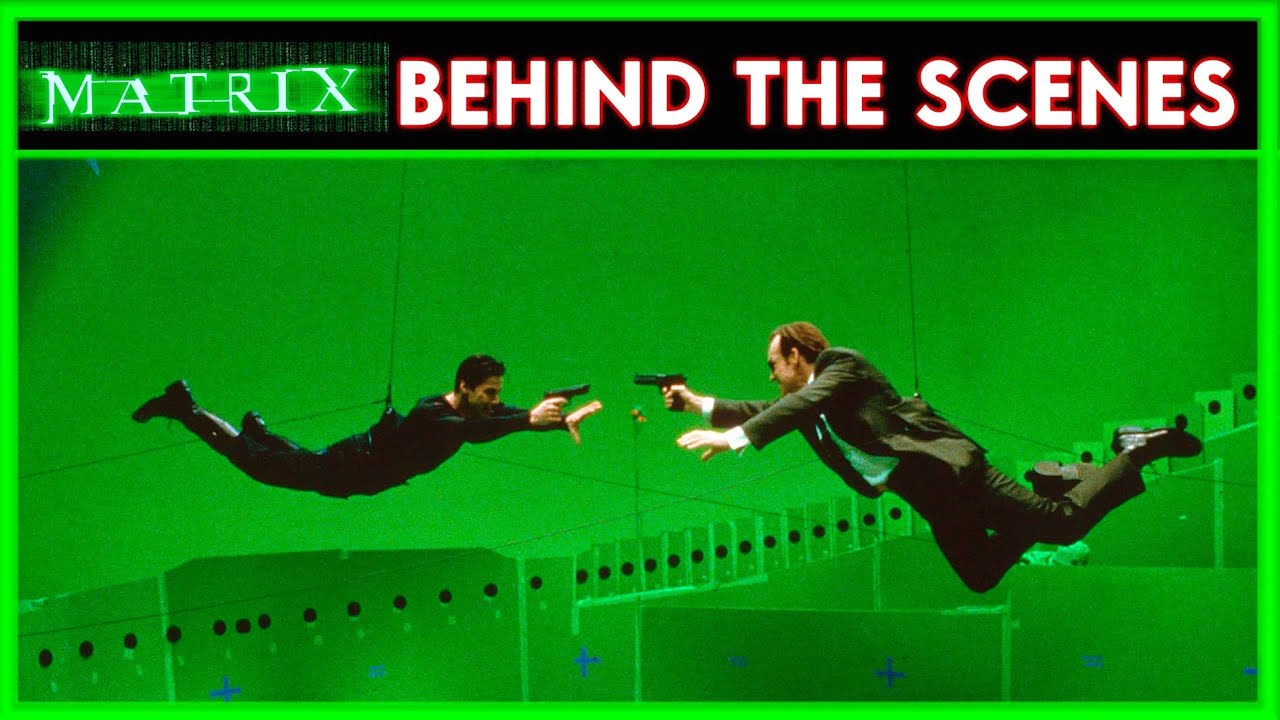 THE MATRIX BEHIND THE SCENES AND FUNNY MOMENTS - KEANU REEVES (1999)
