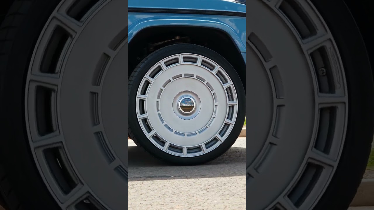 Mercedes G63 on Vossen HF-9 wheels 🤯