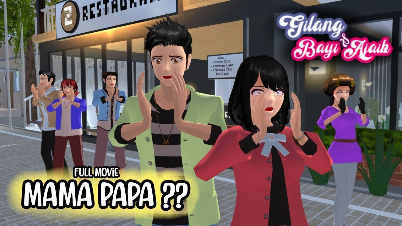 Gilang & Bayi Ajaib 9-12 || SAKURA SCHOOL SIMULATOR DRAMA