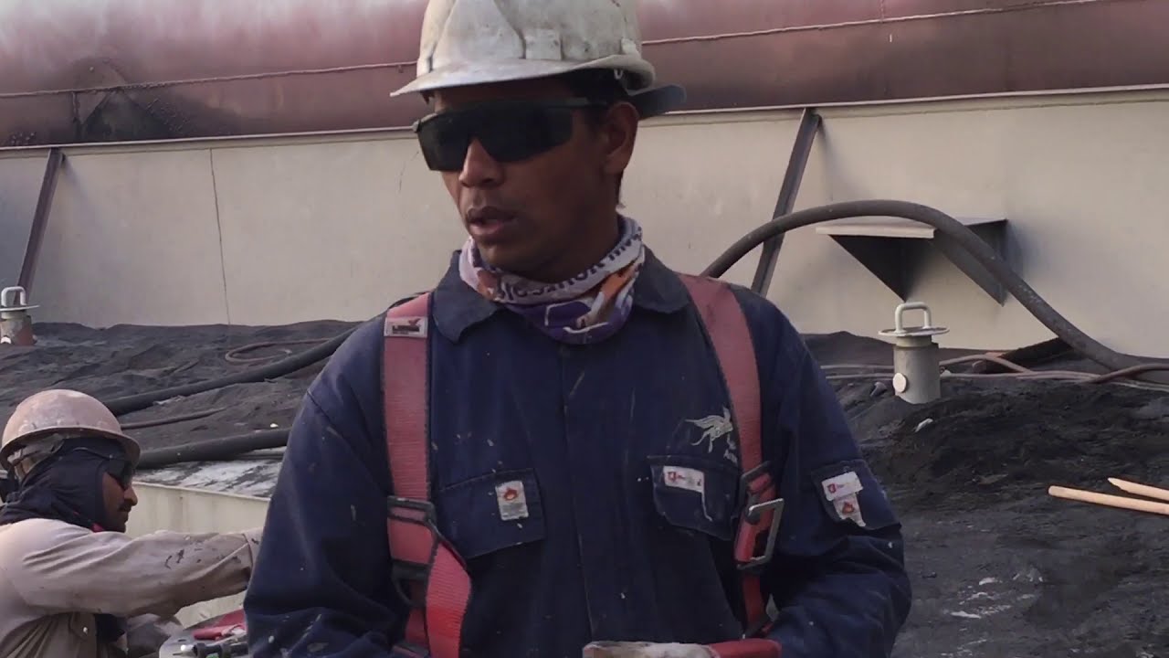 Industrial maintenance work oil and gas