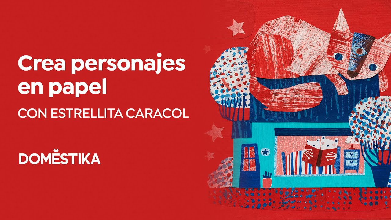 COLLAGE ARTÍSTICO: Crea personajes ilustrados con PAPEL - Curso de Estrellita Caracol | Domestika
