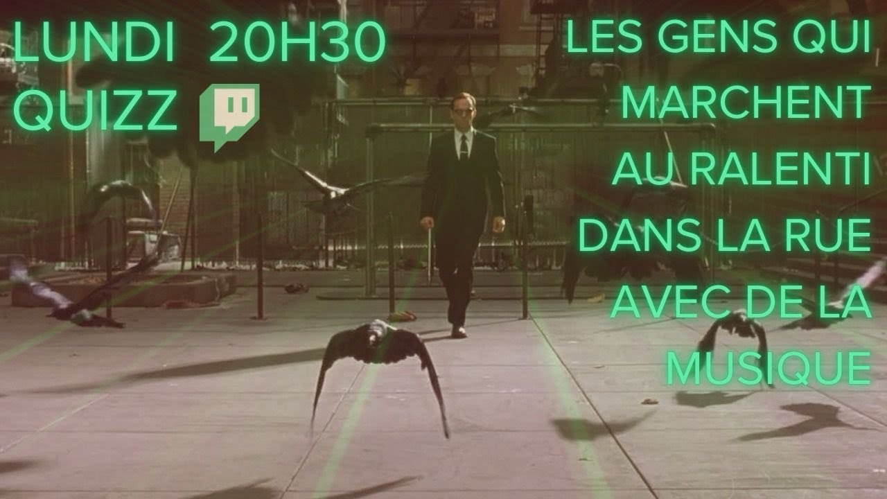 QUIZZ CINE: les gens qui marchent au ralenti dans la rue avec de la musique