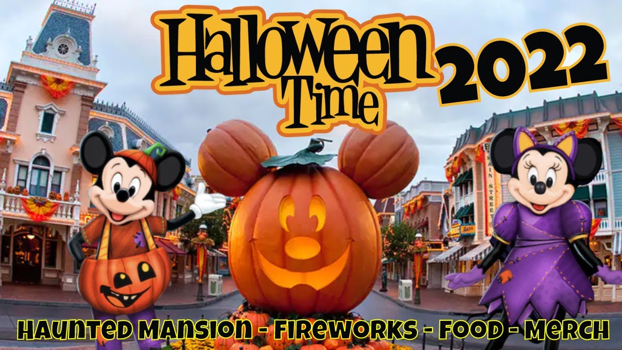 Halloween Time Disneyland 2022 Haunted Mansion Holiday Fireworks Food & Merch