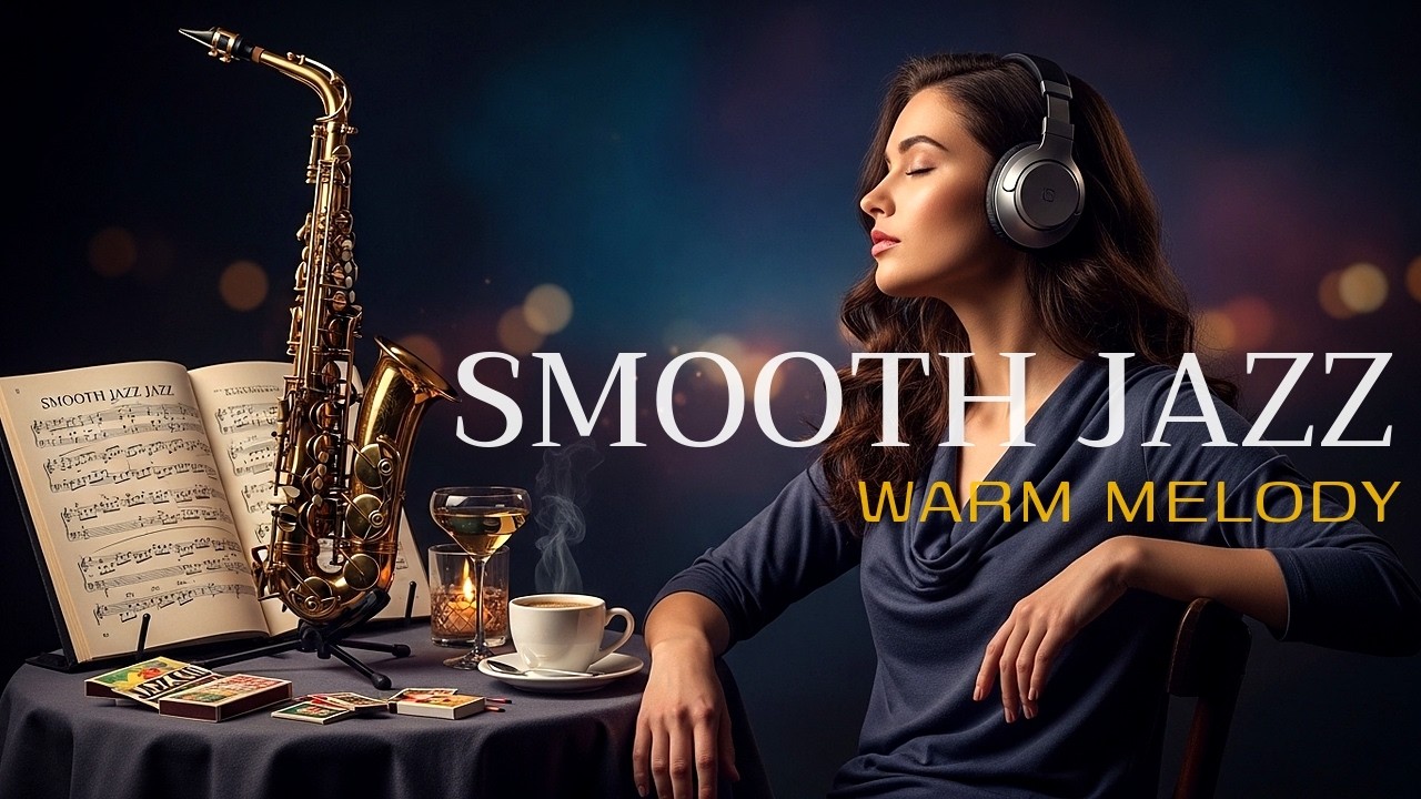 Smooth Jazz & Soul R&B Instrumental - Mellow Sax Flow for Calm Background Vibes