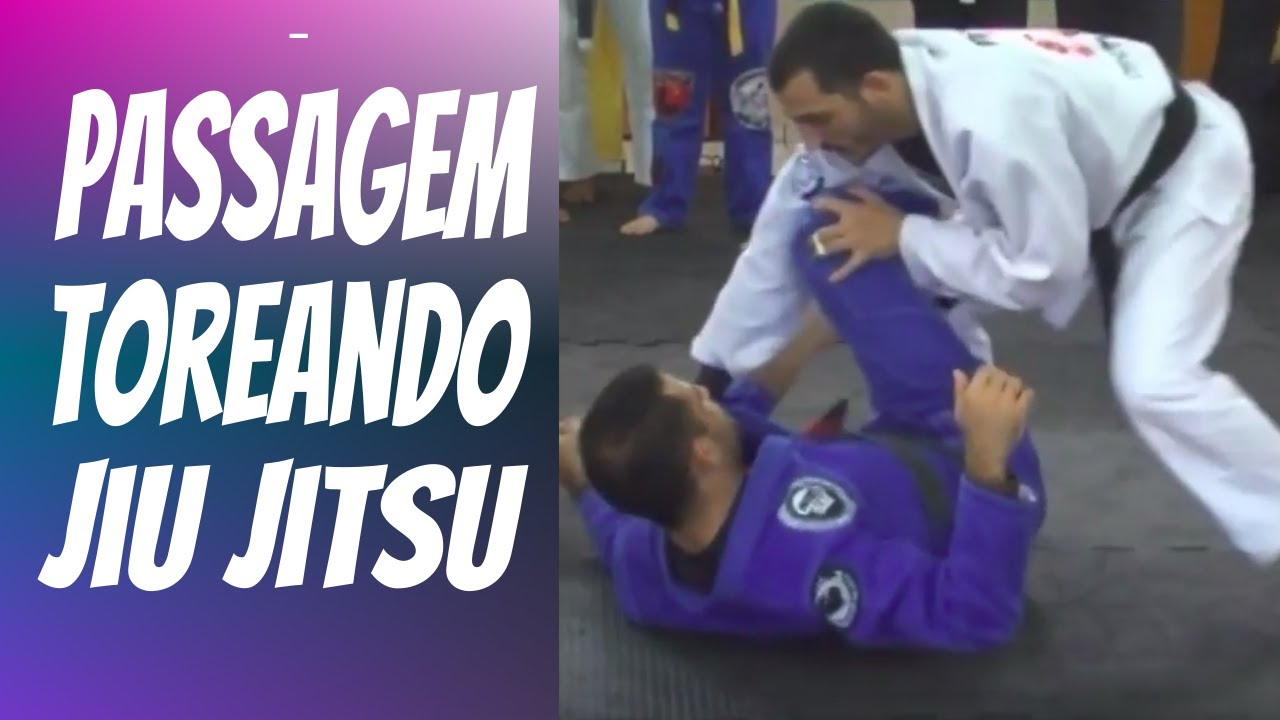 Passagem de guarda Toreando - JIU JITSU PARA INICIANTES - Jaboticabal