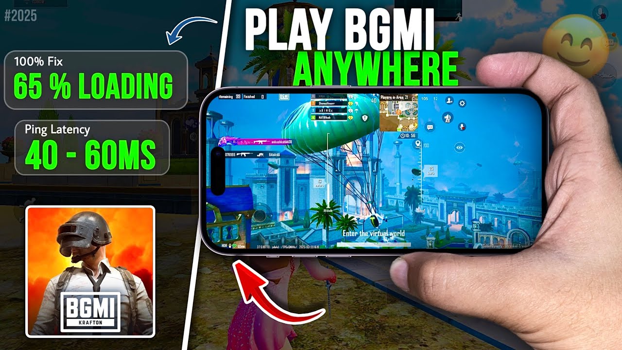 vpn for bgmi outside india  | USA, UK, CANDA .....|